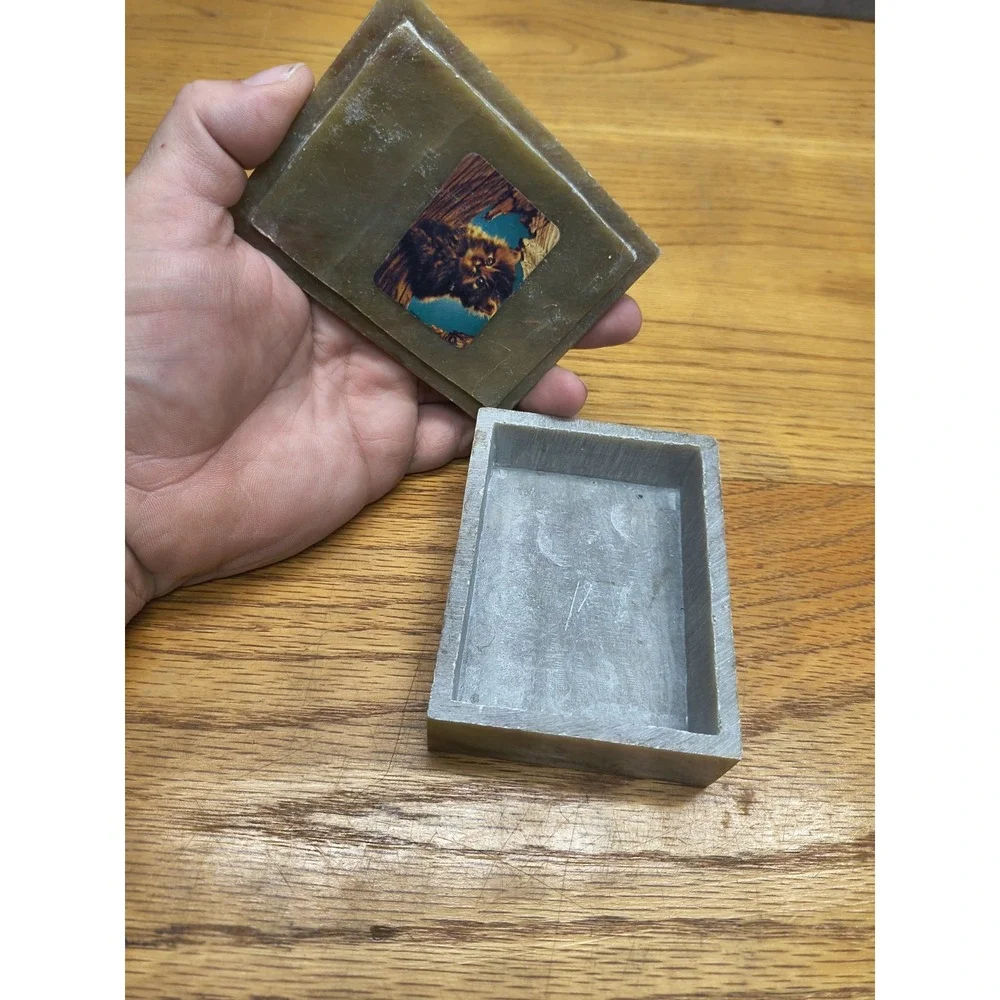 Marble Ring Jewelry Box Floral‎ Design Made in India